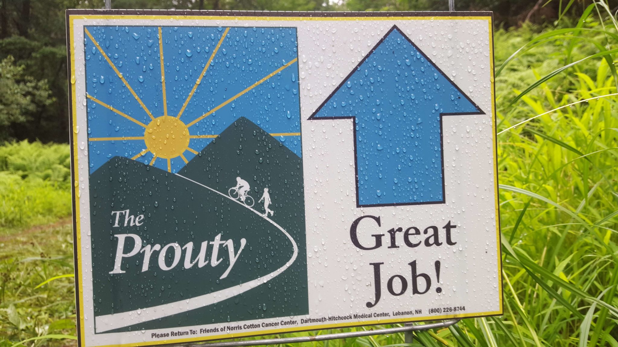 The Prouty - Great Job Sign