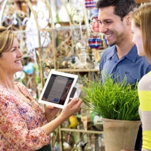 Counterpoint Mobile in use at Garden Center