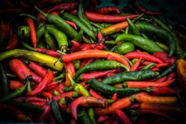 Pile of peppers