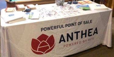 Anthea table at Cannabis Workshop