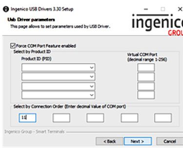 USB Driver Perimeters screenshot