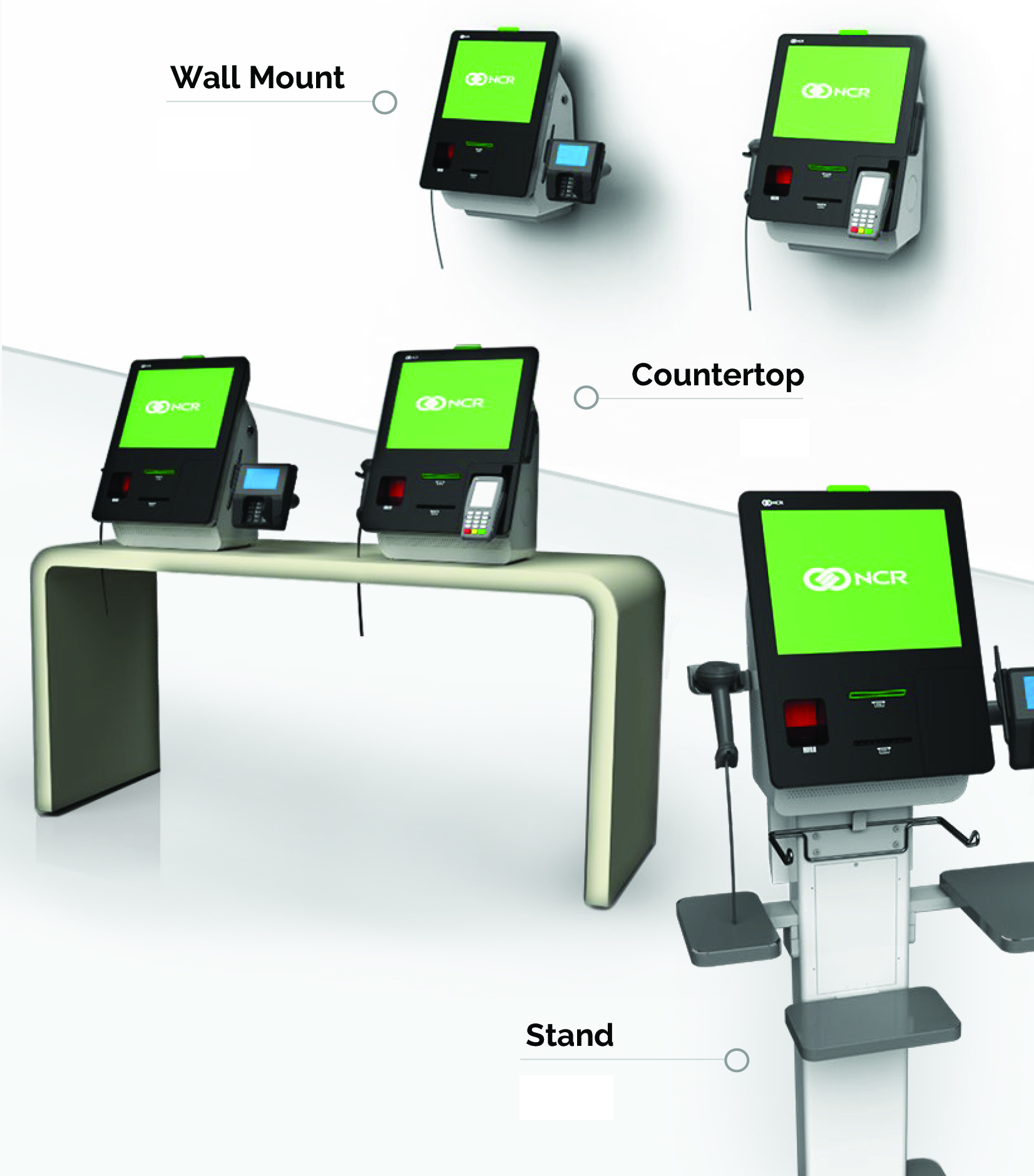 NCR Self Checkout Kiosks