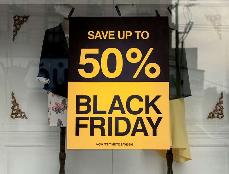 Save up to 50% Black Friday